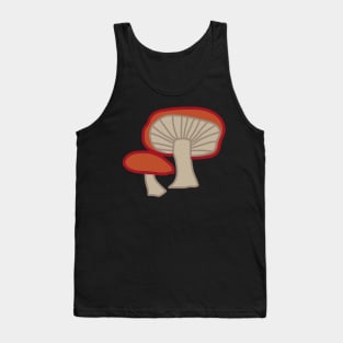 Red Mushroom Cottagecore Tank Top